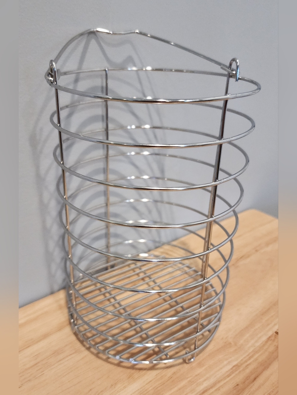 Tall Steamer Basket For Asparagus Stainless Steel With Handle 7"×5"